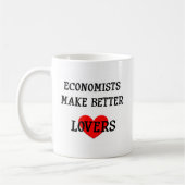 経済学者はよりよい恋人を作ります コーヒーマグカップ (左)