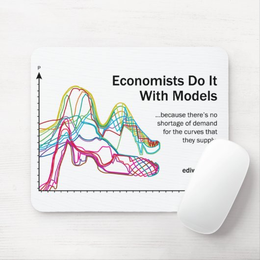 経済学者はモデルマウスパッドとのそれをします マウスパッド (マウス)