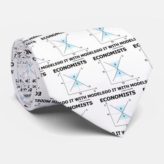 経済学者はモデル(経済学のユーモア)でそれをする ネクタイ (ロール)