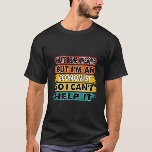 経済学者引退してますがやっぱり凄い Tシャツ (正面)