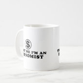 経済学者 コーヒーマグカップ (正面左)