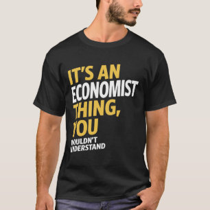 経済学者 Tシャツ