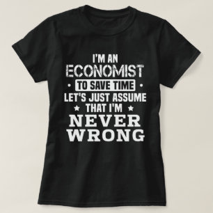 経済学者 Tシャツ