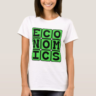 経済学、お金の研究 Tシャツ