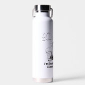 経済学:低税ブラケットの飲用 ウォーターボトル (正面)