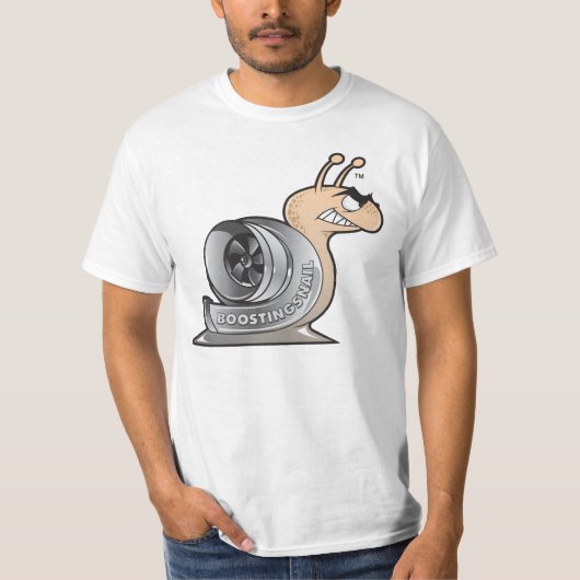 経済的なロゴのワイシャツ Tシャツ (正面)