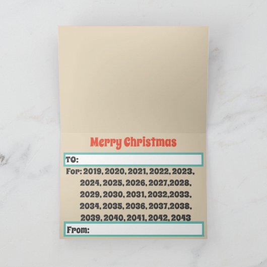 経済的 シーズンカード (内部)