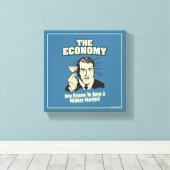 経済：マルティーニ中旬 キャンバスプリント (インサイチュ (ウッドフロア))