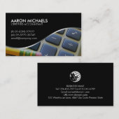 経理財務 名刺 (正面/裏面)