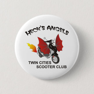 経糸ガイドの天使ボタン 缶バッジ