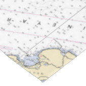 経航海の度緯度マーサのブドウ園 テーブルクロス (アングル)