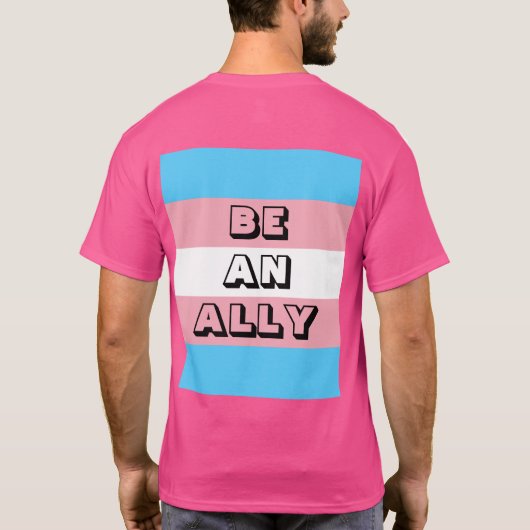 経誇りを持った行娘の父母 Tシャツ (裏面)