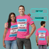 経誇りを持った行娘の父母 Tシャツ