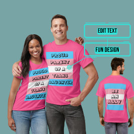 経誇りを持った行娘の父母 Tシャツ