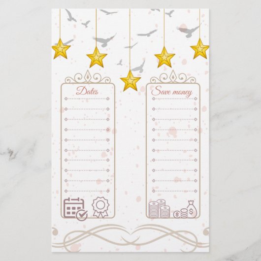 経費収入と救追跡予算   便箋 (正面)