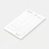 経費追跡 ポストイット (アングル)