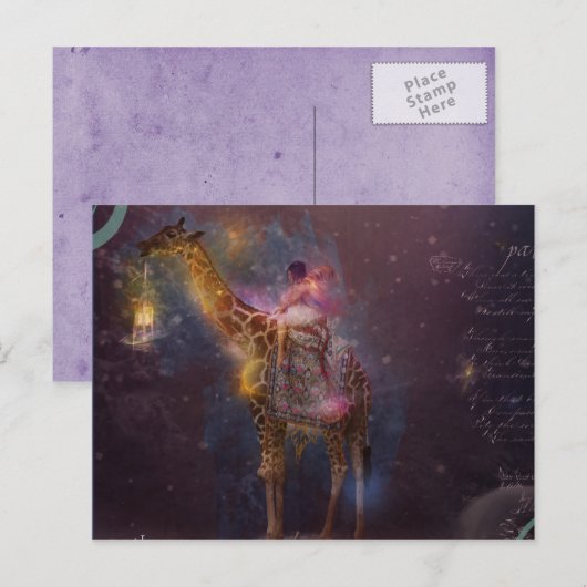 経路はがき ポストカード (正面/裏面)