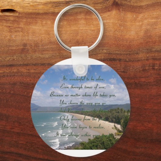 経路価値歩くキーチェーン#1 キーホルダー (正面)