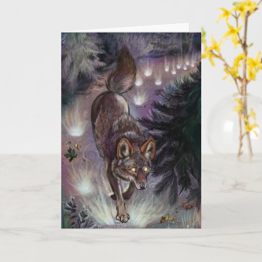 経路照明 カード (黄色い花)