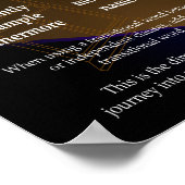 経過語及び副詞的接続詞 ポスター (角)