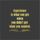 経験おもしろいのジョーク シール (正面)