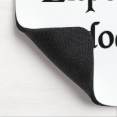 経験は教えます マウスパッド (コーナー)