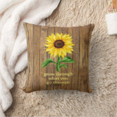 経験を通じて成長すやる気を起こさせるる クッション (ブランケット)