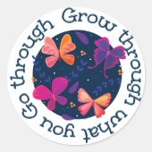 経験を通じて成長する ラウンドシール (正面)