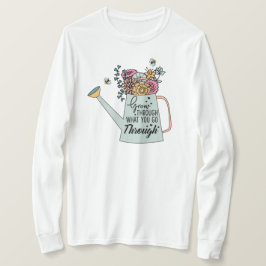 経験を通じて成長する Tシャツ