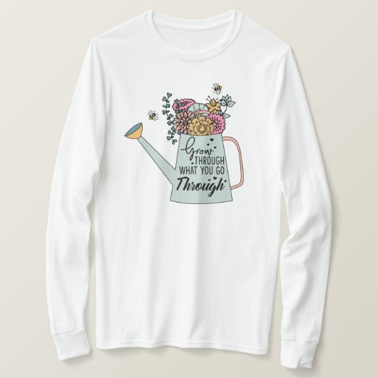 経験を通じて成長する Tシャツ (デザイン正面)