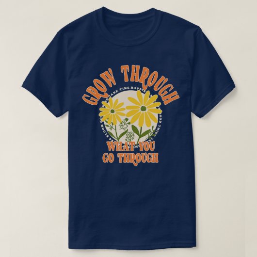 経験を通じて成長する Tシャツ (デザイン正面)