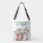 経験を通じて成長 – やる気を起こさせる Ca クロスボディバッグ (正面)