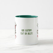 経験豊富なボールハンドラ、スケルトンクリスマスグリーン マグカップ (中央)