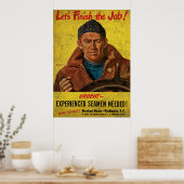 経験豊富な船員の仕事を終わらせよう1 ポスター (キッチン)