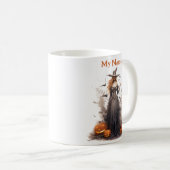 経験豊富な魔法:ハロウィーン魔女カップ コーヒーマグカップ (正面右)