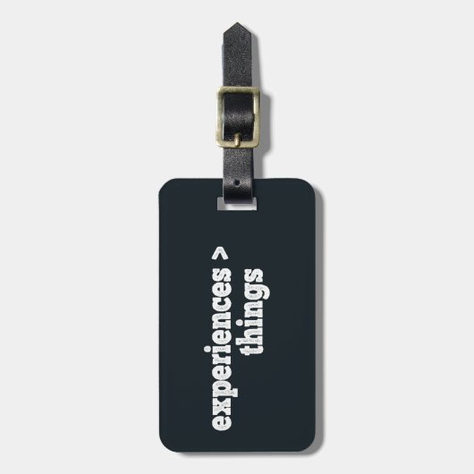 経験>モノ ラゲッジタグ (正面縦)