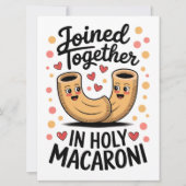 結おもしろい結婚婚婚約 カード (正面)