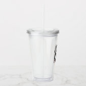 結はっきりした婚パーティー「花嫁の父」 アクリルタンブラー (右)