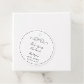 結びシンプル目ギフトラベルの結び手引き靴 フェイバータグ (インサイチュ)