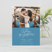 結びモダン目結婚写真 セーブザデート (スタンド正面)