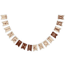 結び付け：カスタム結び付け素朴結婚日