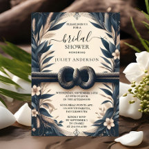 結び目がキュートなウェディングシャワーパーティー