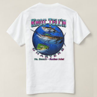 結び目が語るチャーターズリップアートロゴTシャツ Tシャツ