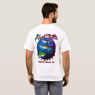 結び目が語るチャーター便のRipアートロゴTシャツ Tシャツ