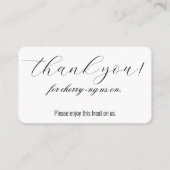 結び目さくらんぼありがとう結婚さん エンクロージャーカード (裏面)