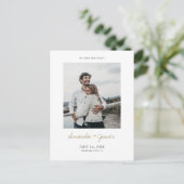 結び目だ！モダン写真結婚展 案内ポストカード (スタンド正面)