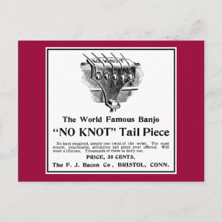 結び目と葉書なし ポストカード