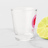 結び目のショットガ結婚ラスを結んだ ショットグラス (左)