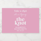 結び目のバチェロレッテ リキュールボトルラベル (シングルラベル)