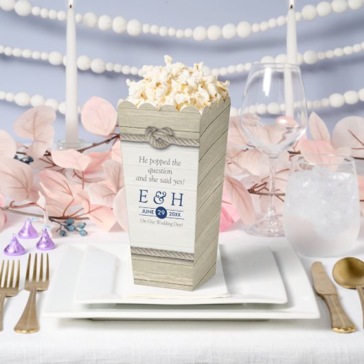 結び目のビーチ結婚式 フェイバーボックス (ウェディング)